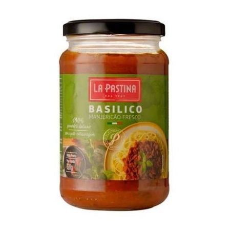 MOLHO LA PASTINA 320G BASILICO