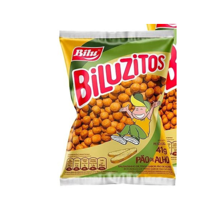 Salgadinho pão alho biluzitos bilu 41g