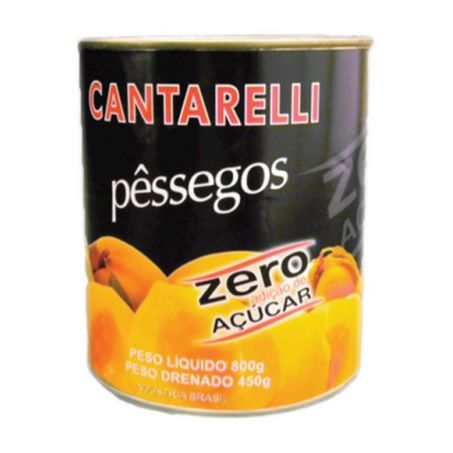 Pêssego Em Calda Cantarelli Zero 450G