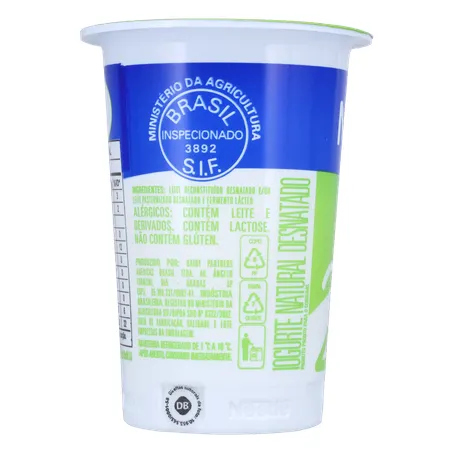 Iogurte Natural Desnatado Nestle 160g 360-25