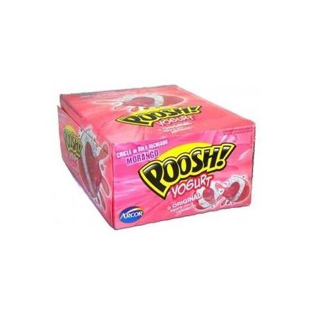 Chicle poosh yougurte morango