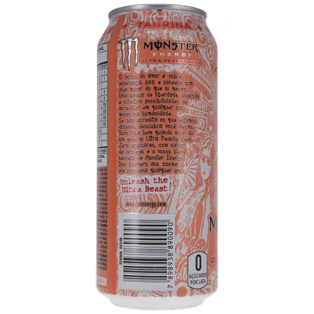 Energético Monster Zero Peachy Keen Lt 473ml 360-24