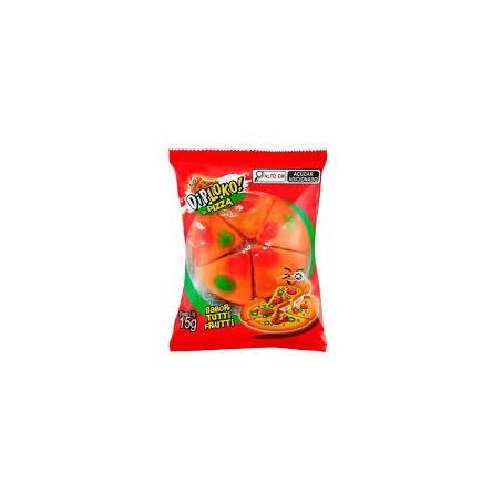Bala gelatina dip loko pizza 15g