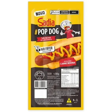 Salsicha Sadia Pop Dog 250g