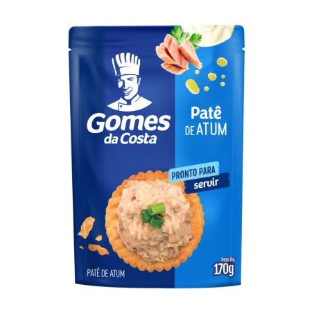 PATE ATUM GOMES DA COSTA 170G SACHET TRADICIONAL 