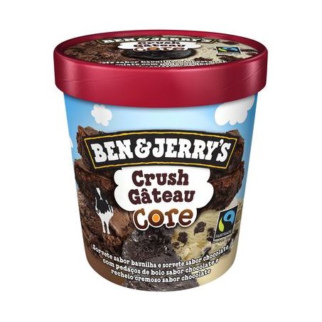 BEN JERRYS CRUSH GATEAU 458ML