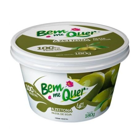 PASTA DE SOJA BEM ME QUER AZEITONA 180G