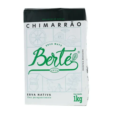 Erva mate berte s-acucar 1kg 360-19