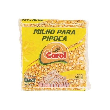 Milho Para Pipoca Carol 500G