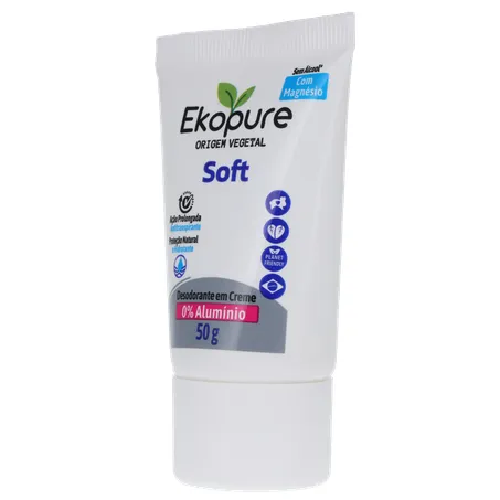 DESODORANTE EM CREME EKOPURE SOFT 50G 360-4
