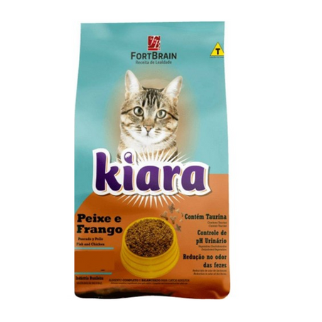 RAÇÃO KIARA CAT PEIXE 500G