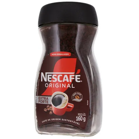 CAFÉ SOLÚVEL NESCAFÉ ORIGINAL VIDRO 160G 360-2