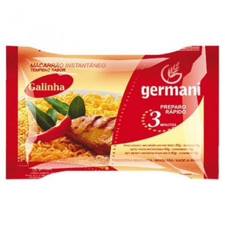 Macarrão Instantâneo Germani Galinha 63G