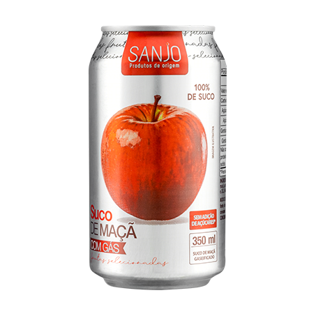 Suco sanjo maçã com gás 350ml