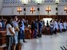Celebração de Corpus Christi leva fiéis para igreja Matriz em SMO