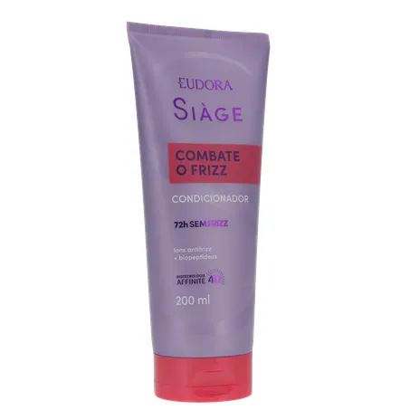 Condicionador eudora siáge combate o frizz 200ml 360-34