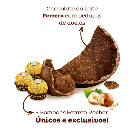 OVO PASCOA FERRERO ROCHER CX 137,5G 360-1