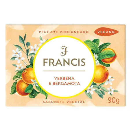 Sabonete francis verbena e bergamota caixa 90g