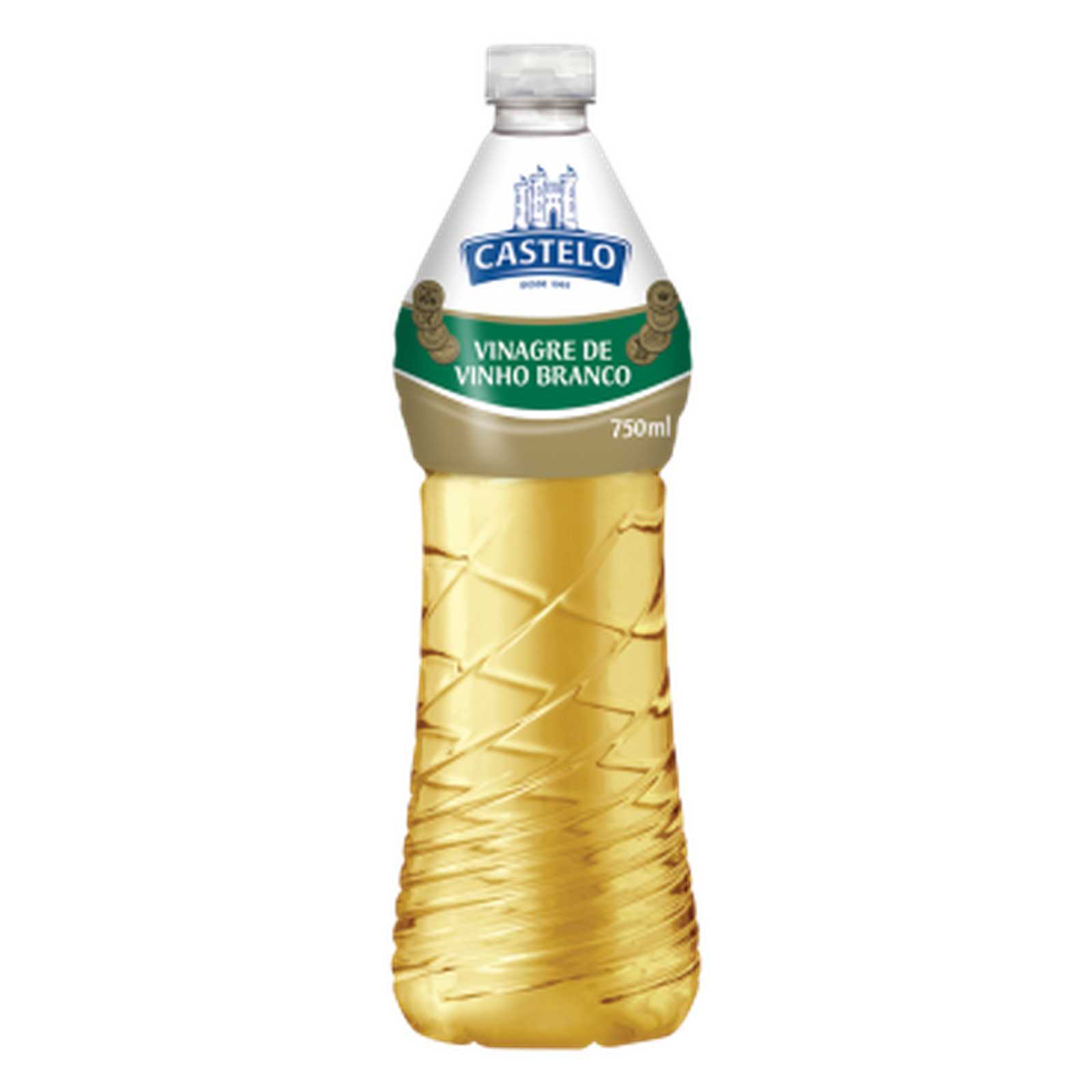 VINAGRE CASTELO 750ML VINHO BRANCO