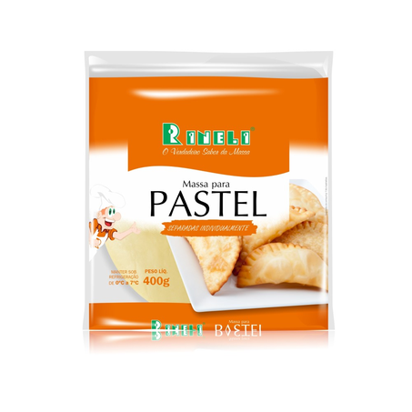 Massa para Pastel Rineli Média 400G
