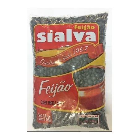 FEIJAO PRETO SIALVA 1KG