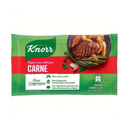 Tempero em Pó Knorr Carne 40G