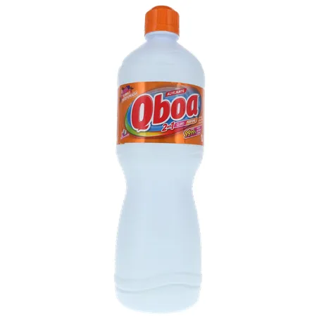 Alvejante Uso Geral Qboa com Cloro Floral Frasco 1lt 360-35