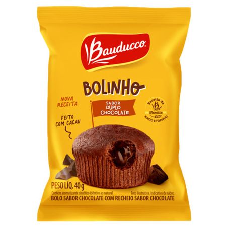 Bolinho Duplo Chocolate Bauducco