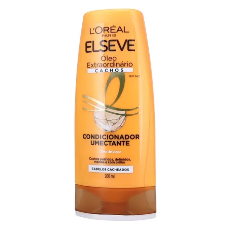 CONDICIONADOR ELSEVE ÓLEO EXTRAORDINÁRIO CACHOS 200ML 360-1