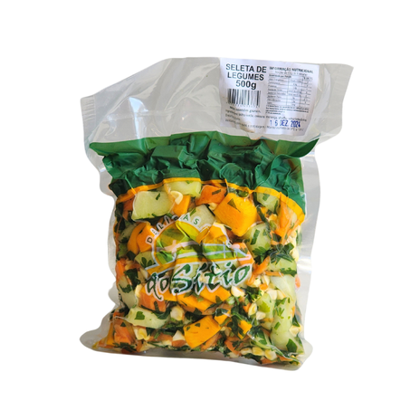 SELETA DE LEGUMES DELICIAS DO SITIO EMBALAGEM 500G