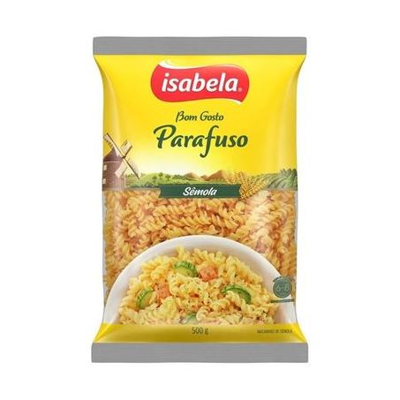 MASSA SÊMOLA ISABELA PARAFUSO 400g