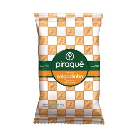 Biscoito Salgado Piraquê Tradicional 100g