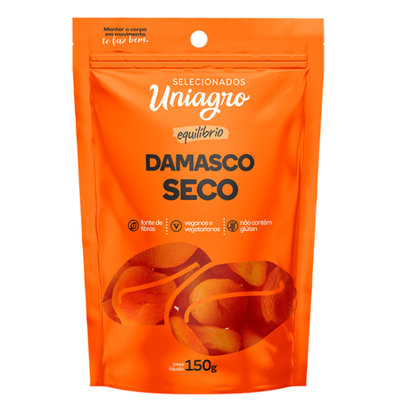 DAMASCO SECO UNIAGRO 150G