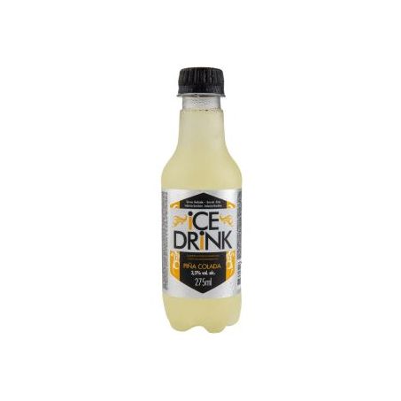 Coquetel Alcoólico Gaseificado Ice Drink Pinheirense Piña Colada Garrafa 275ml