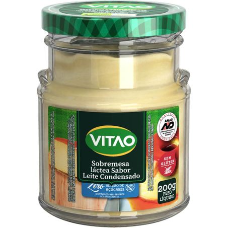 Sobremesa lactea vitao l.cond 200g zero gúten e açucar
