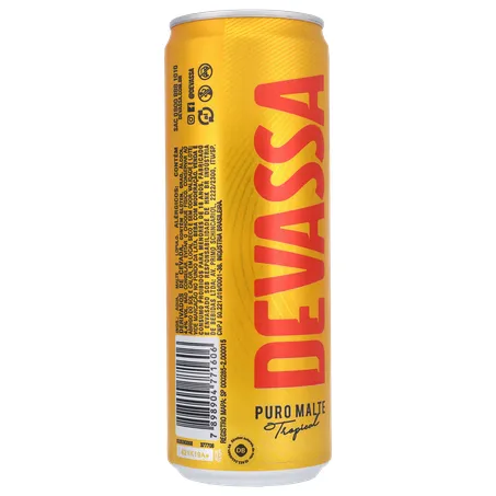 Cerveja Lager Devassa Puro Malte Tropical Lata 350ml 360-2