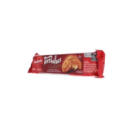 Biscoito Recheado Isabela Maca E Canela Tortinha Crostata 80g 360-5