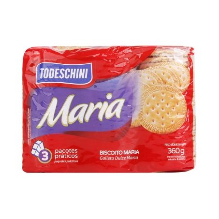 BISCOITO TODESCHINI 360G MARIA