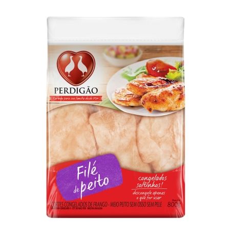 Carne fgo file peito perdigao iqf 800 gr
