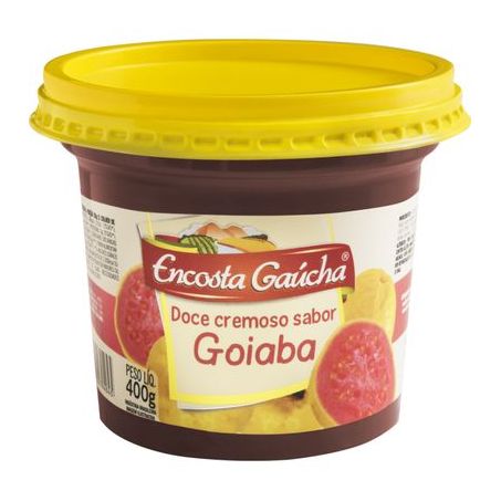 Doce Fruta Encosta Gaúcha Goiaba Pote 400g 