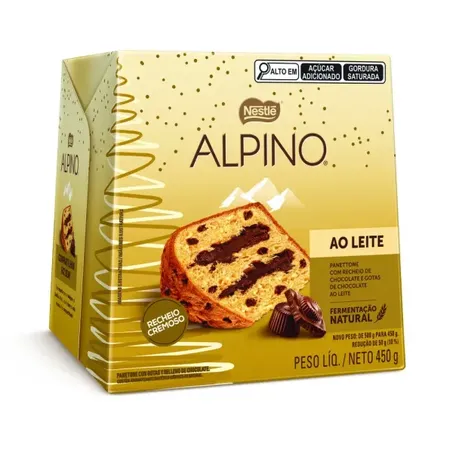 Panettone nestle alpino 450g.