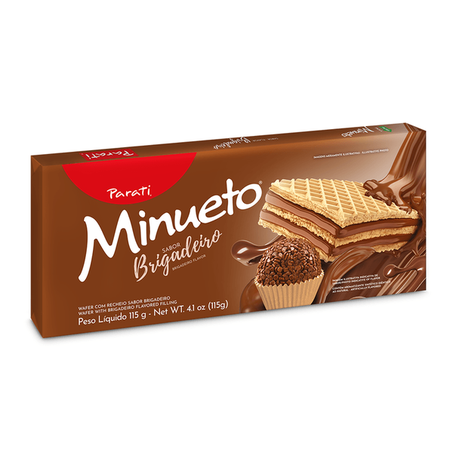 Wafer minueto parati brigadeiro 81g*.