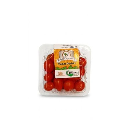 Tomate Grape Organico 180G Bandeja