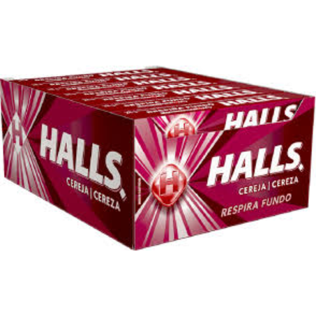 Drops halls cereja pcc/21x28g