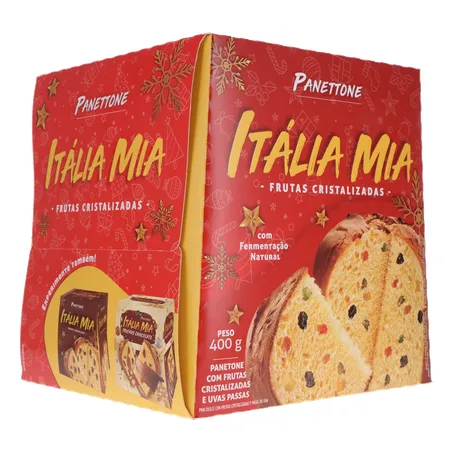 PANETONE ITALIA MIA 400G FRUTAS 360-32