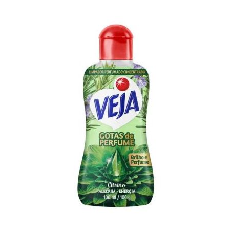 LIMPADOR PERFUMADO CONCENTRADO ALECRIM VEJA 100ML