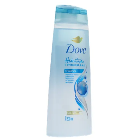 Shampo Dove Hidratação + Vitaminas A & B Squeeze 200ml 360-33