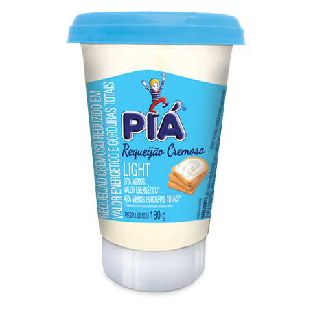 Requeijao pia light 180g