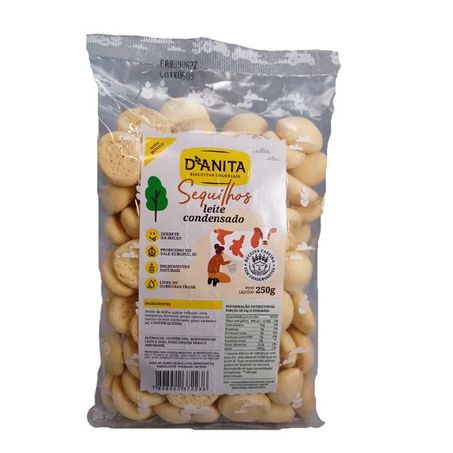 Sequinhos Danita Leite Condensado 250g
