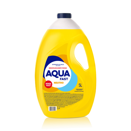 DETERGENTE LÍQUIDO AQUAFAST NEUTRO 5L